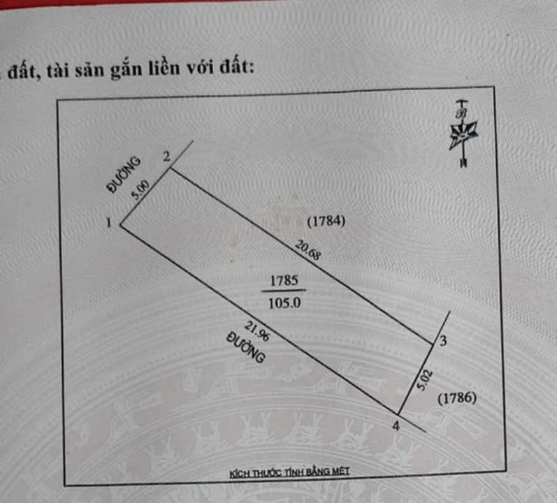 Đất nền Nghi Thái 105m² giá 1 tỷ - Lô góc thuận lợi đầu tư!