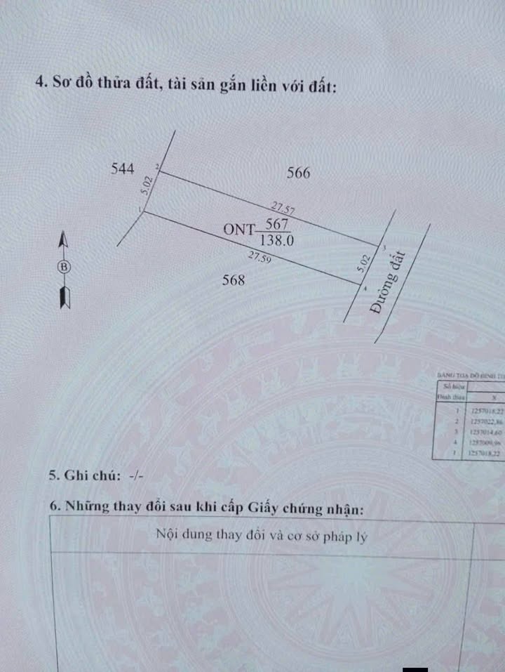 Bán đất Hảo Đước, Châu Thành, Tây Ninh 135m² - Giá chỉ 180 triệu!
