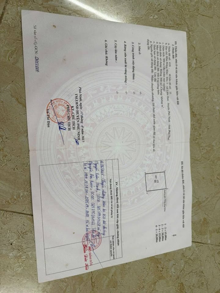 Đất nền 20.000m² tại Phù Ninh - Giá 3.75 tỷ - Phù hợp xây nhà xưởng!