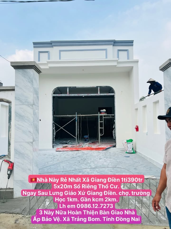 Nhà riêng Ấp Bảo Vệ, xã Trảng Bom 100m² giá 1.39 tỷ - Sổ riêng thổ cư, vị trí thuận lợi!