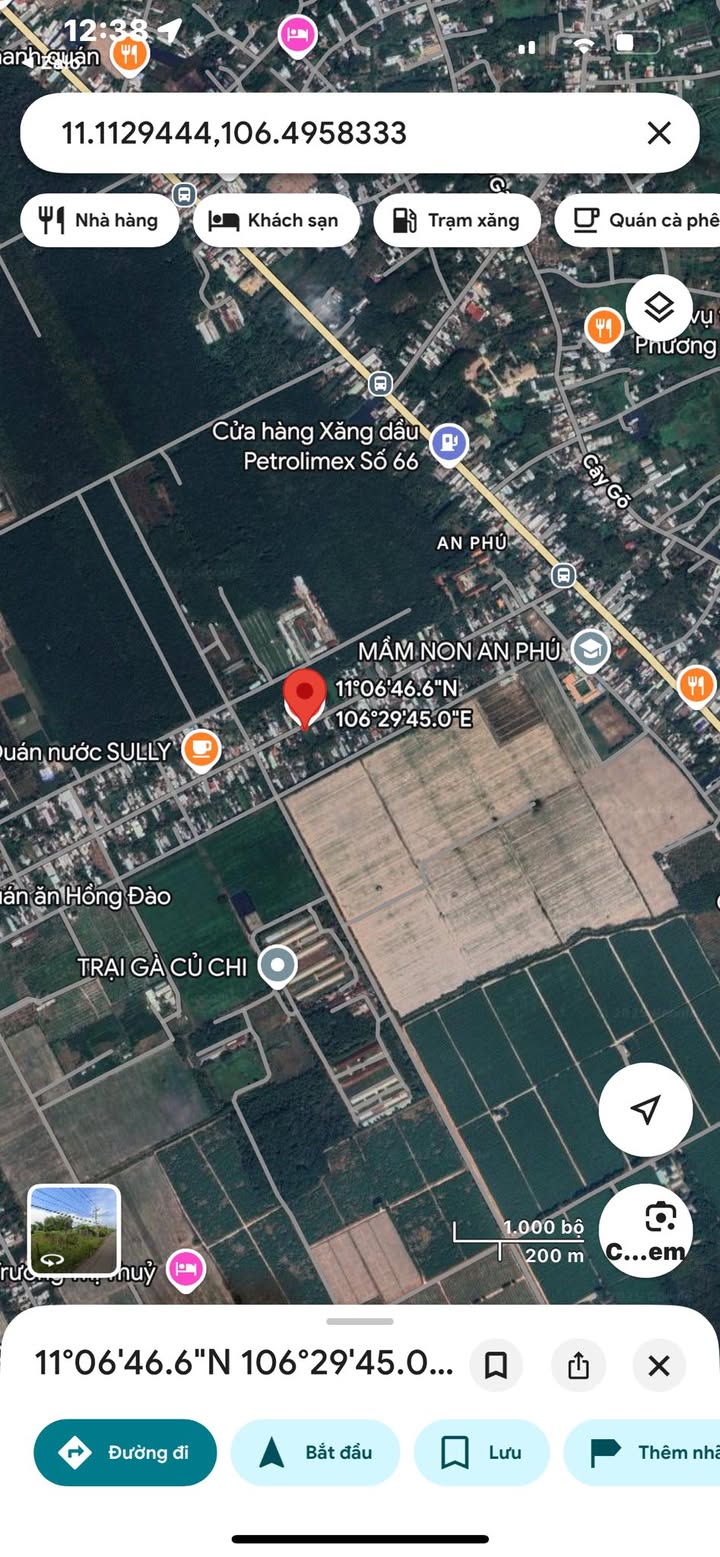 Đất nền mặt tiền đường Bến Súc, Củ Chi 500m² giá 5.1 tỷ - Cơ hội đầu tư hiếm có!