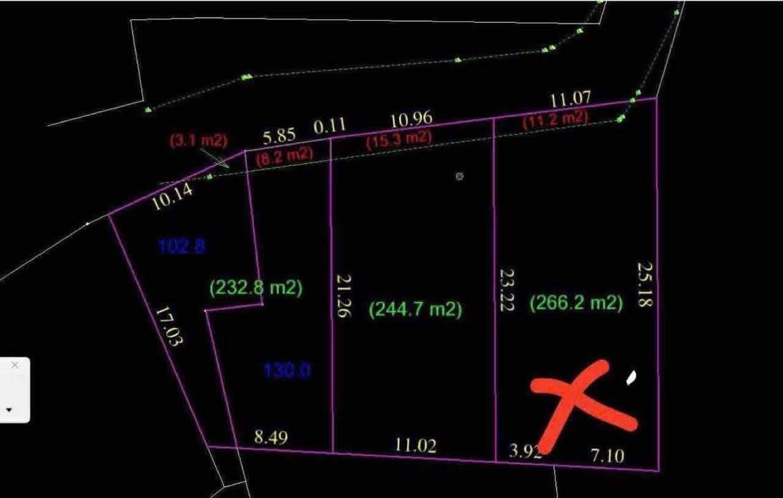 Đất thổ cư Quyết Thắng 270m² giá 1.2 tỷ - Gần bệnh viện và trường cao đẳng