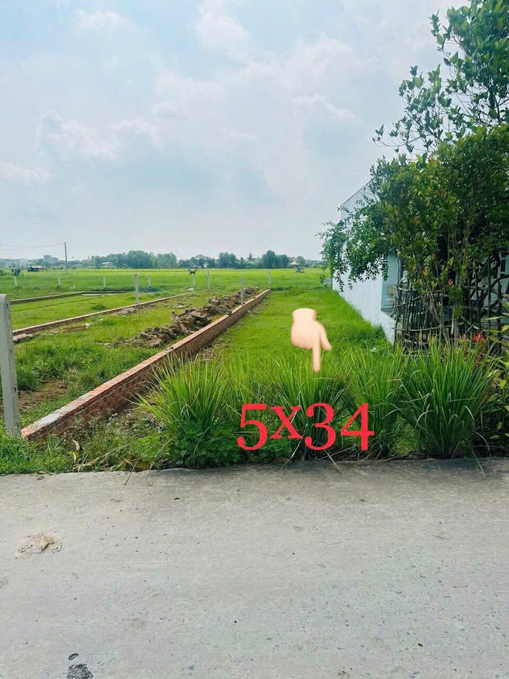 Đất thổ cư 170m² tại xã Mỹ Hạnh Nam, Đức Hòa giá 1.35 tỷ - Sổ hồng riêng, thương lượng!