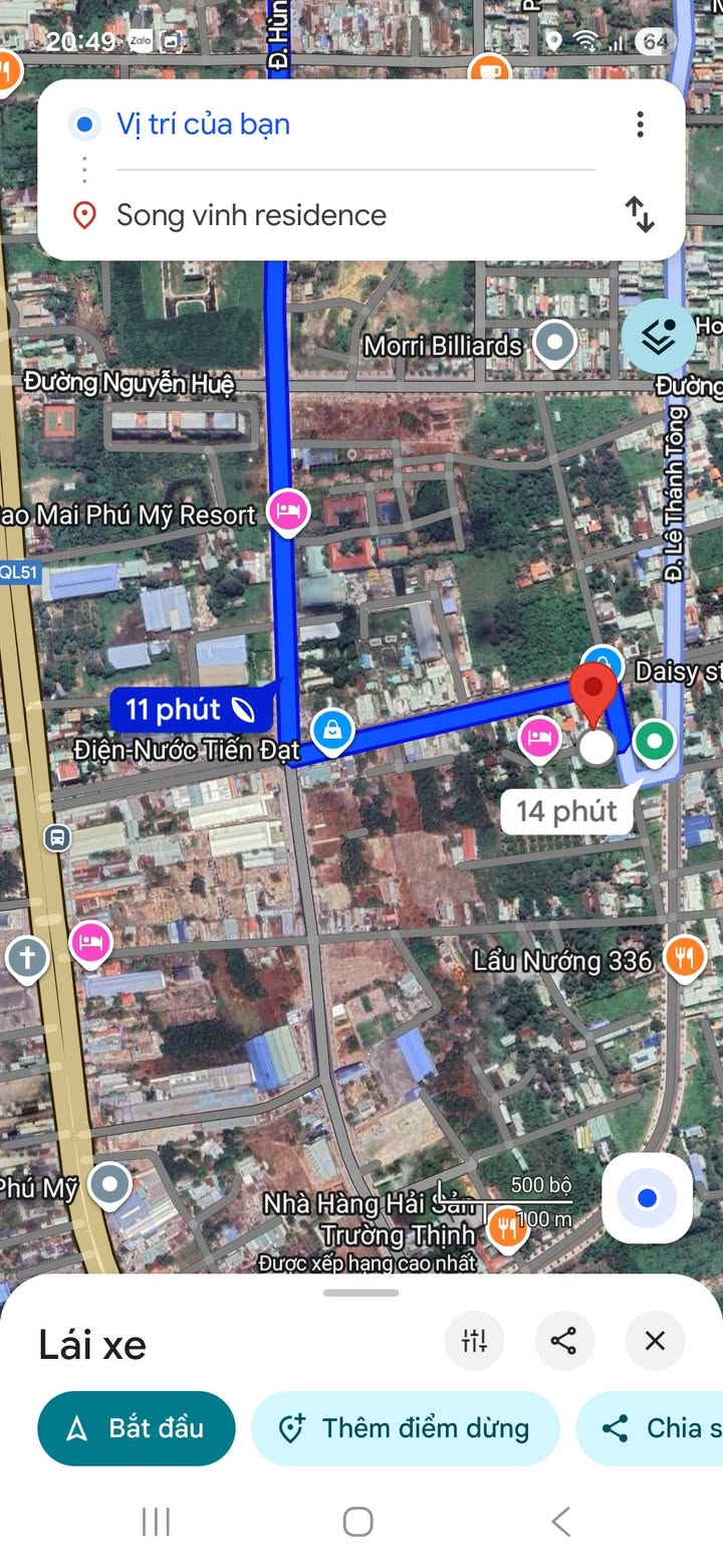 Đất nền Phú Mỹ Bà Rịa - Vũng Tàu 220m² giá 1 tỷ - Đầu tư sinh lời ngay!