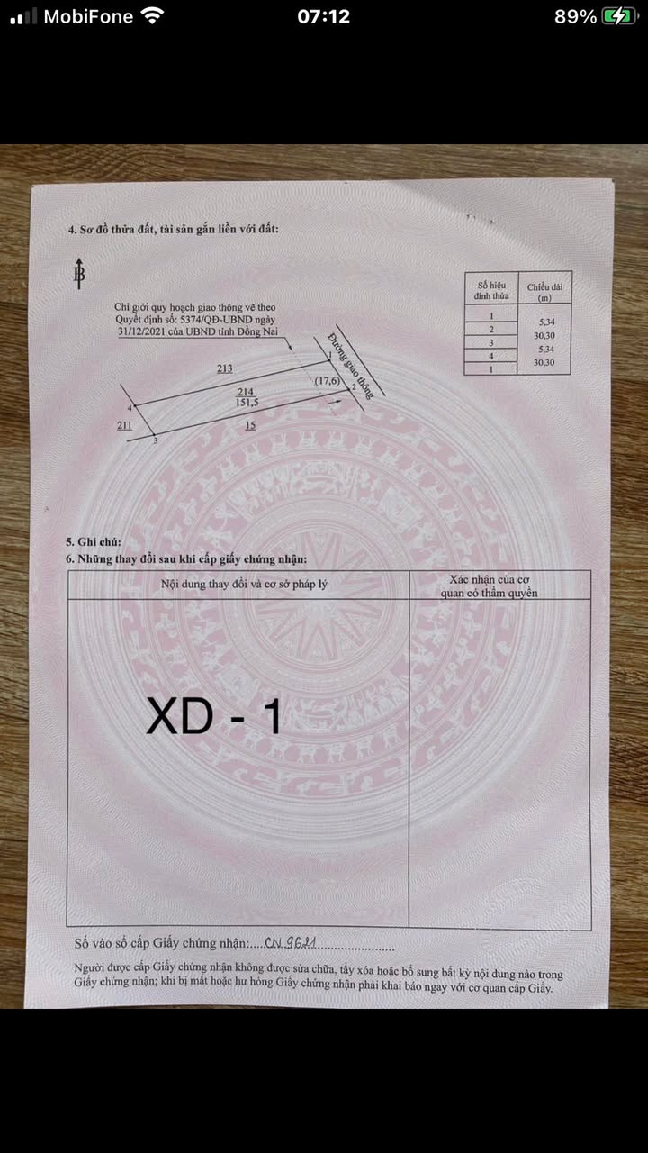 Đất nền Xuân Định, Đồng Nai 162m² giá 550 triệu - Cơ hội đầu tư hấp dẫn!