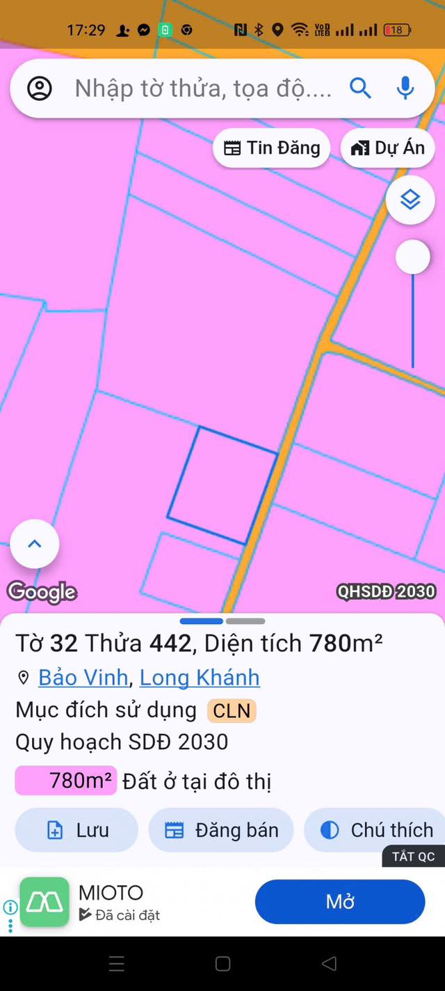 Đất Bảo Vinh, Xuân Lộc 130m² giá 880 triệu - Đầu tư sinh lời ngay hôm nay!