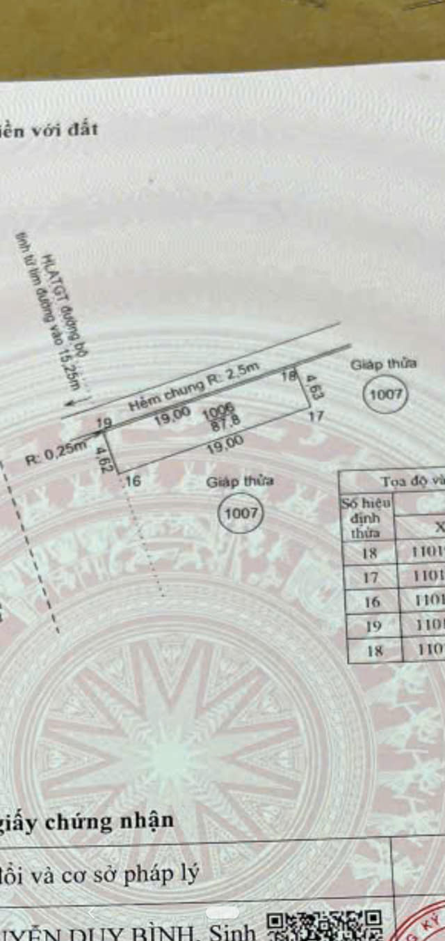 Đất nền lô góc mặt tiền đường Lâm Quang Ky 87m² giá 3.3 tỷ - Cơ hội đầu tư tuyệt vời!