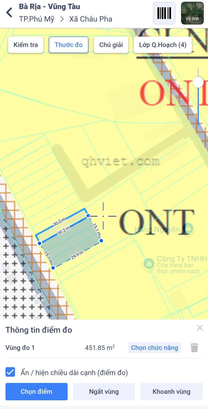 Đất nền Tân Lễ B, Châu Pha, Phú Mỹ 100m² giá 800 triệu - Cơ hội đầu tư hiếm có!