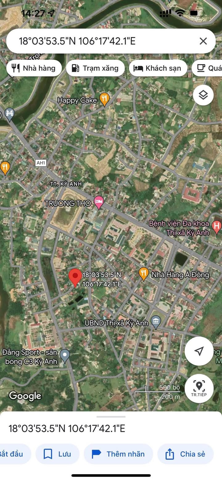 Đất Hưng Trí Kỳ Anh 162m² giá 2.4 tỷ - Vị trí trung tâm gần trường học