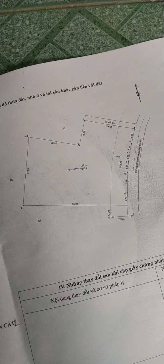 Đất nền Phú An Bến Cát 2293m² giá thỏa thuận - Phân lô tách thửa thuận lợi!