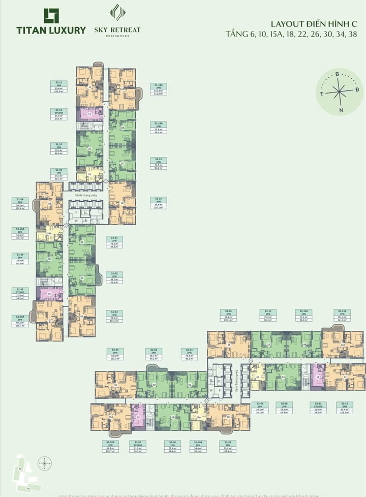 Căn hộ Eco Reyreat Long An 96m² giá 5.772 tỷ - Chính chủ cần nhượng gấp!