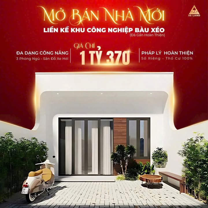 Nhà 3 phòng ngủ tại Tây Hoà, Trảng Bom 115m² - Nhà mới, sổ riêng chính chủ!