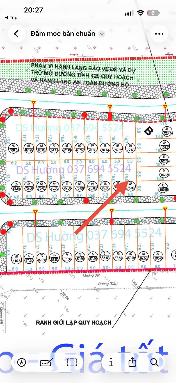 Đất nền Dân Hòa - Thanh Oai 75m² giá thỏa thuận - Đầu tư sinh lời tiềm năng!