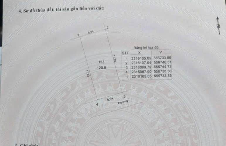 Đất nền Hòa Thạch, Quốc Oai 111m² giá 2 tỷ - Sổ hồng chính chủ, đầu tư sinh lời!