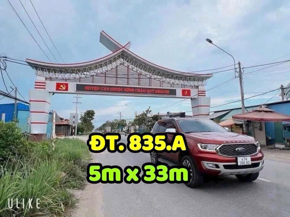 Đất mặt tiền 835A Cần Giuộc 164m² giá 4.3 tỷ - Kinh doanh thuận lợi!