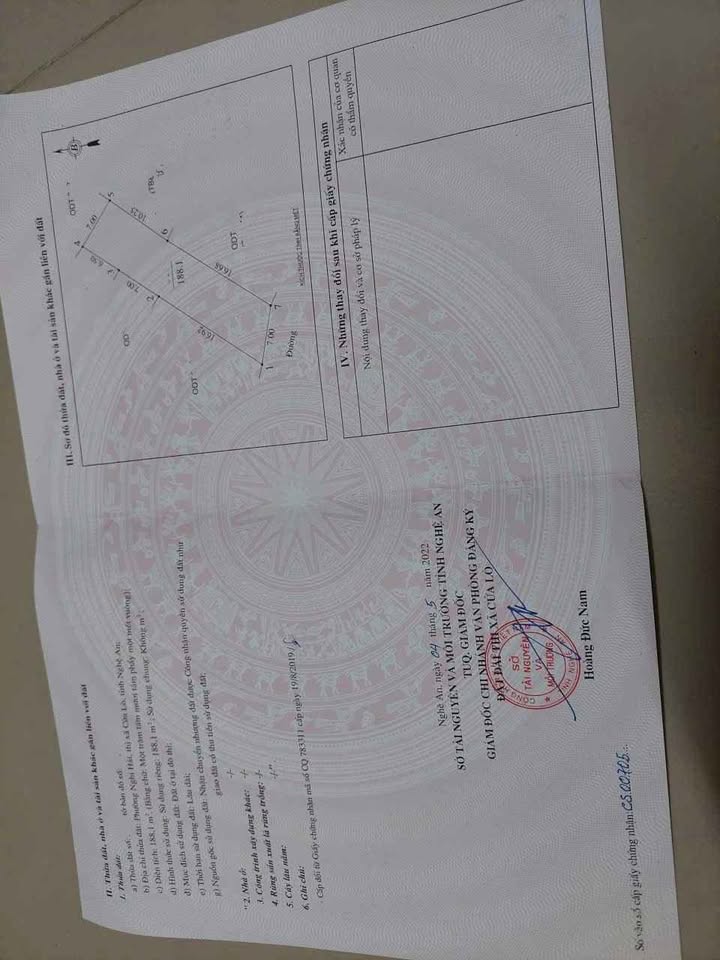 Đất nền Cửa Lò 188,2m² giá 2,5 tỷ - Cơ hội đầu tư hoàn hảo!