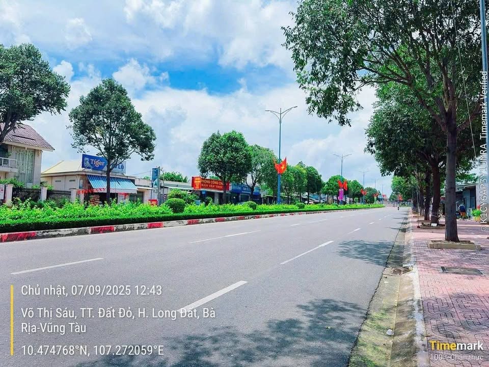 Đất nền mặt tiền Võ Thị Sáu, Long Đất, 239.7m² giá 3.8 tỷ - Kinh doanh thuận lợi!