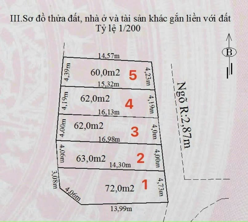 Đất Kênh Giang Thủy Nguyên 62m² giá 700 triệu - Ô tô đỗ cửa, vị trí đẹp!