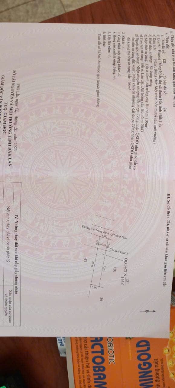 Đất nền đường Vũ Trọng Bình, Buôn Hồ 150m² - Đầu tư sinh lời ngay!