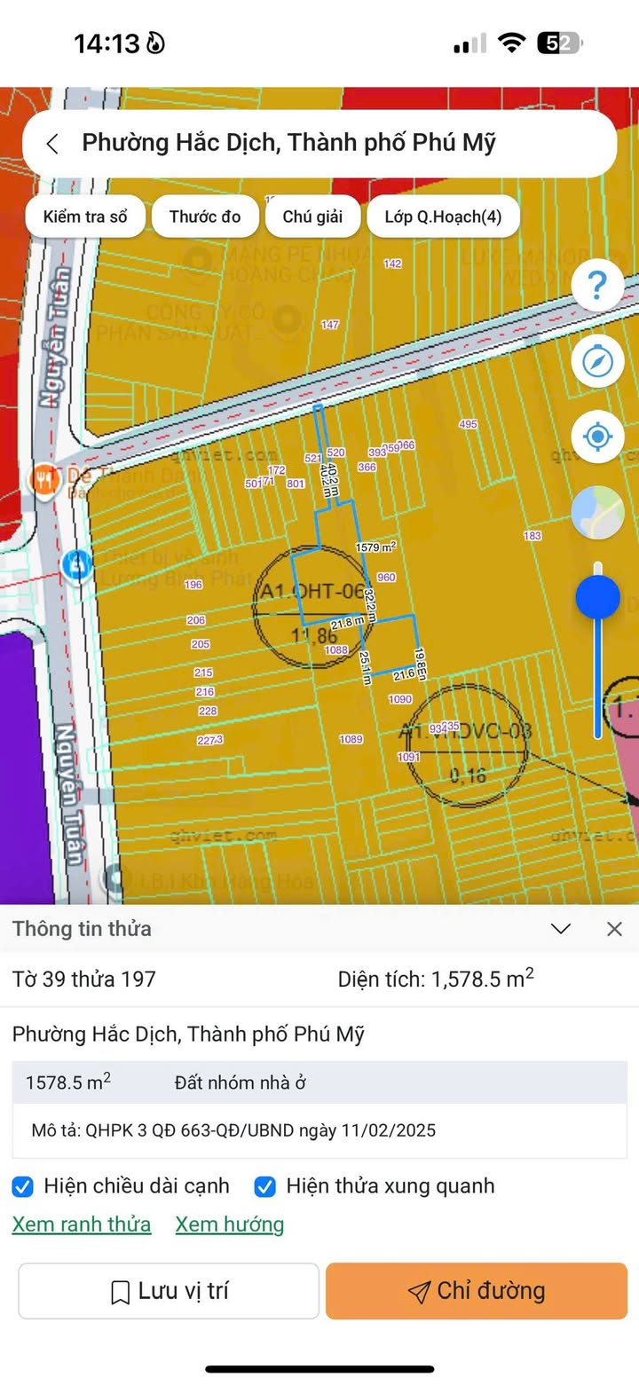 Đất thổ cư 95m² đường Trảng Cát, Hắc Dịch - Giá chỉ 380 triệu!