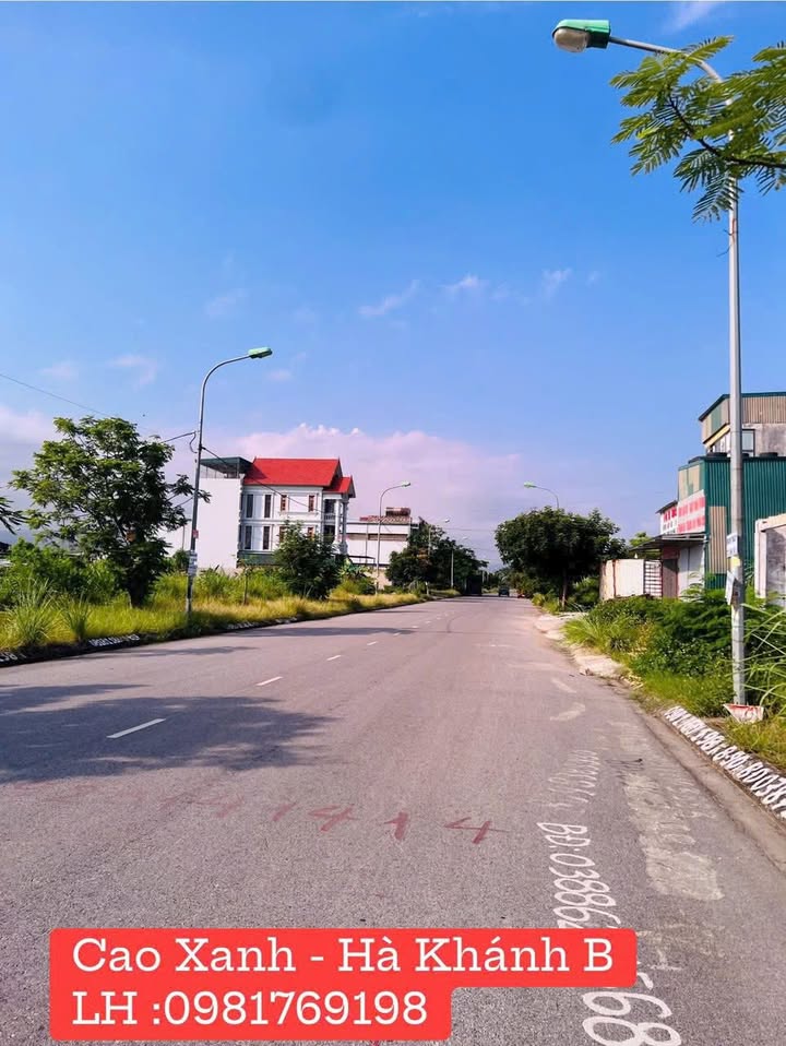 Đất nền Khu Đô Thị Bột Cá, Cao Xanh 90m² giá 5 tỷ - Mặt tiền 5m, vị trí đẹp!