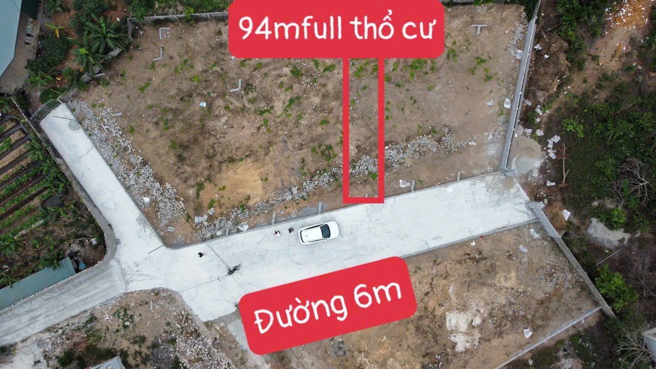 Đất thổ cư Hoàng Tân, Quảng Yên 94m² giá 1 tỷ - Vị trí đẹp, giao thông thuận lợi!
