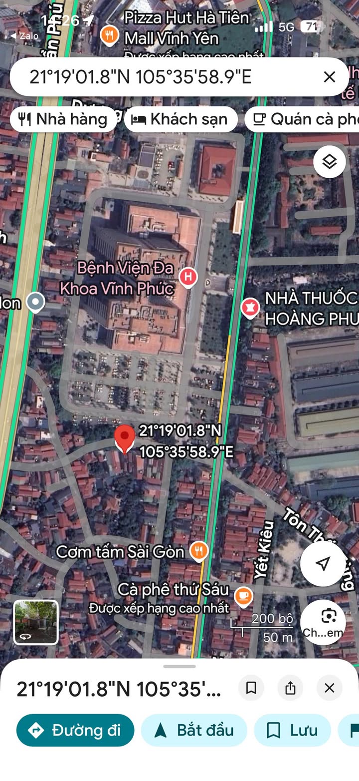 Nhà phố Tôn Thất Tùng, Vĩnh Yên 90m² giá 7.5 tỷ - Kinh doanh sầm uất!