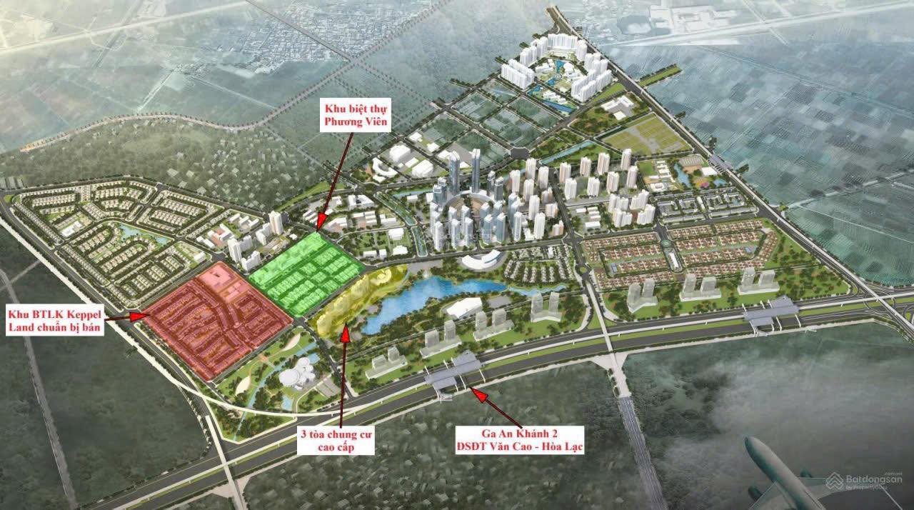 Bán biệt thự Phương Viên Hoài Đức 317m² giá 45.22 tỷ - Cơ hội đầu tư hấp dẫn!