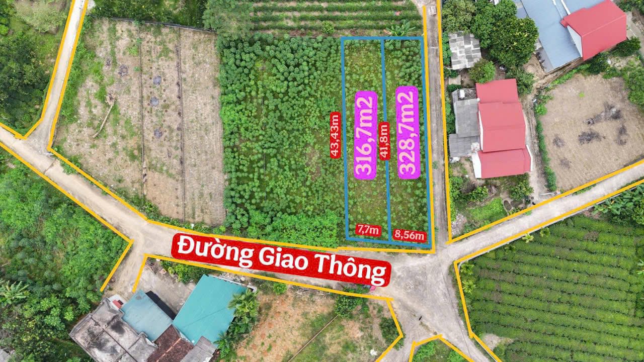 Đất nền đẹp tại xã Võ Miếu, Thanh Sơn, Phú Thọ - Cơ hội đầu tư sinh lời!