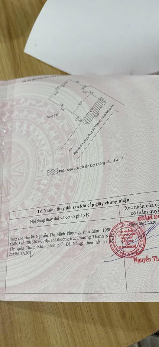 Nhà trọ 4 phòng Dũng Sĩ Thanh Khê 58m² giá 3.05 tỷ - Cơ hội đầu tư sinh lời!