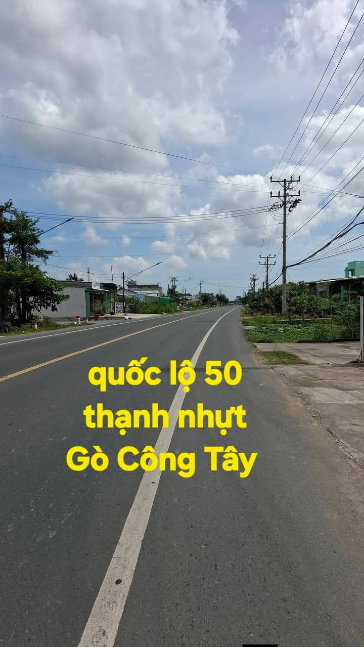 Nhà mặt tiền Quốc lộ 50, 349m² giá 3.5 tỷ - Đầu tư sinh lời ngay!