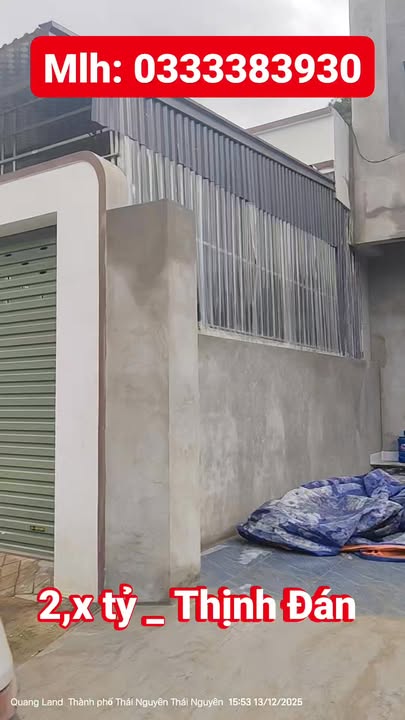 Nhà riêng Thịnh Đán Thái Nguyên 103m² giá 2 tỷ - Gần chợ, trường học