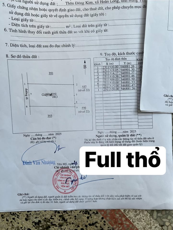 Đất nền Đông Tảo 200m² giá thỏa thuận - Đường thông, gần vành đai 4!