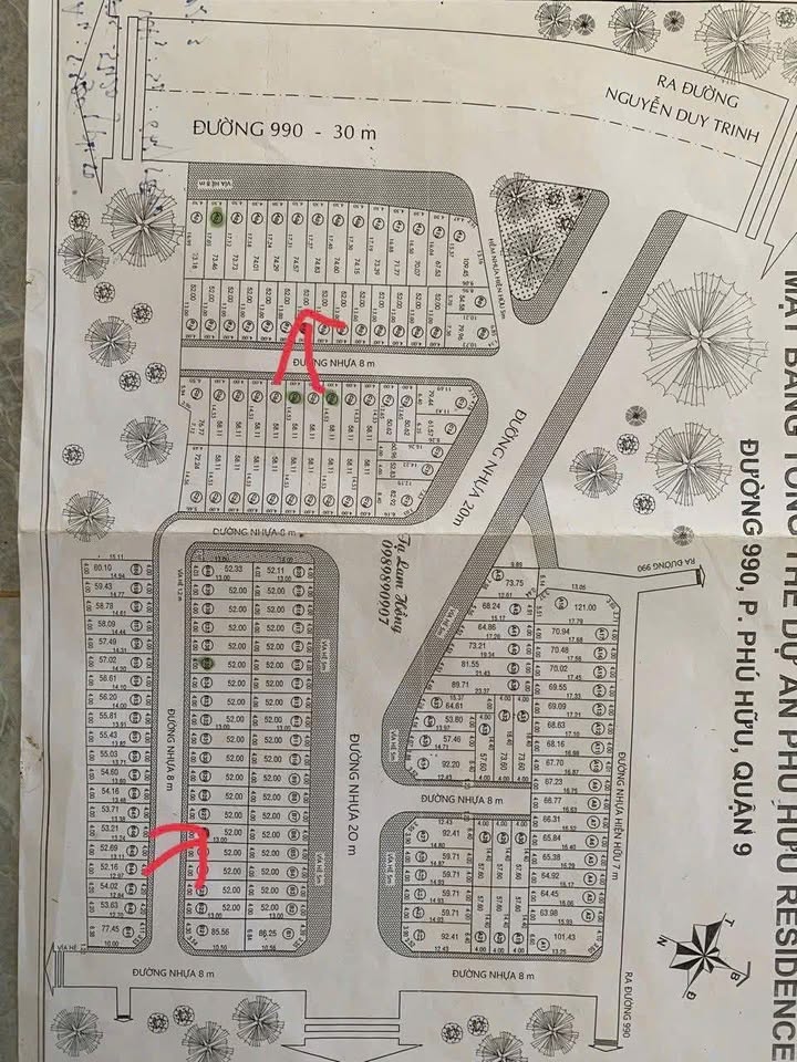 Đất hẻm 990 Nguyễn Duy Trinh, Q9 - 52m² giá 2.99 tỷ - Xây dựng tự do!