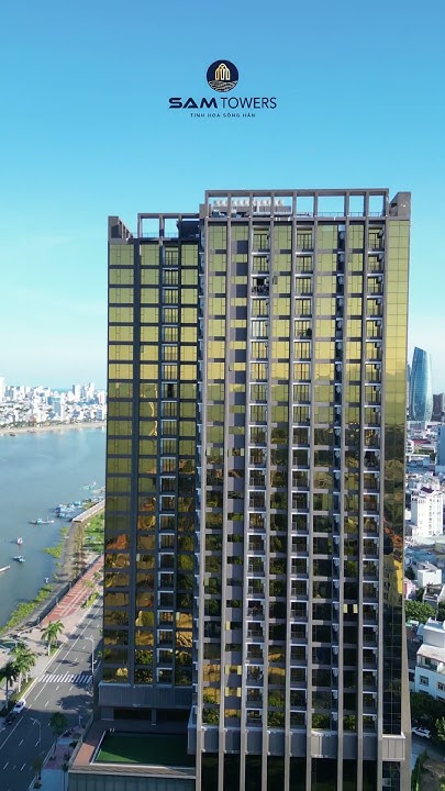 Căn hộ SAM TOWER Đà Nẵng 2PN 2WC giá 23 triệu - View sông Hàn tuyệt đẹp!