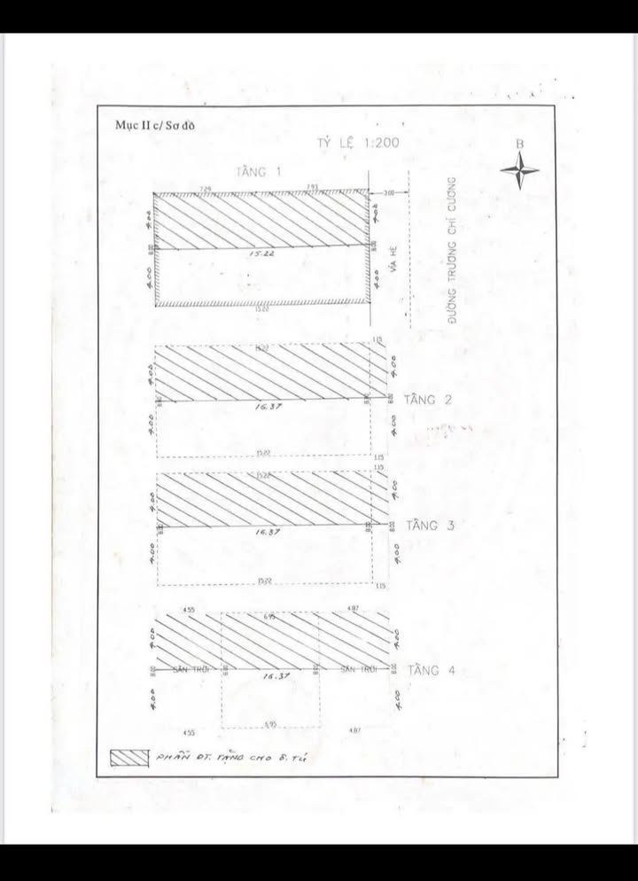 Nhà 4 tầng mặt tiền Trương Chí Cương, Đà Nẵng 61m² giá 6.75 tỷ - Vị trí đắc địa gần công viên