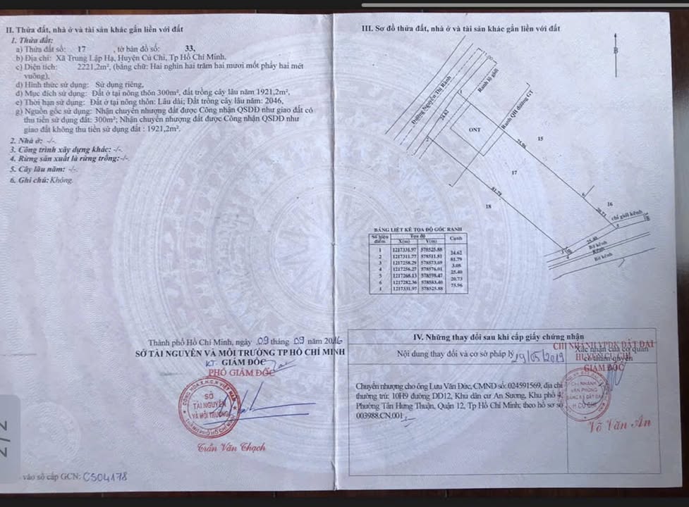 Xưởng 5100m² tại xã Nhuận Đức, huyện Củ Chi, giá 45 tỷ - Cơ hội đầu tư tuyệt vời!