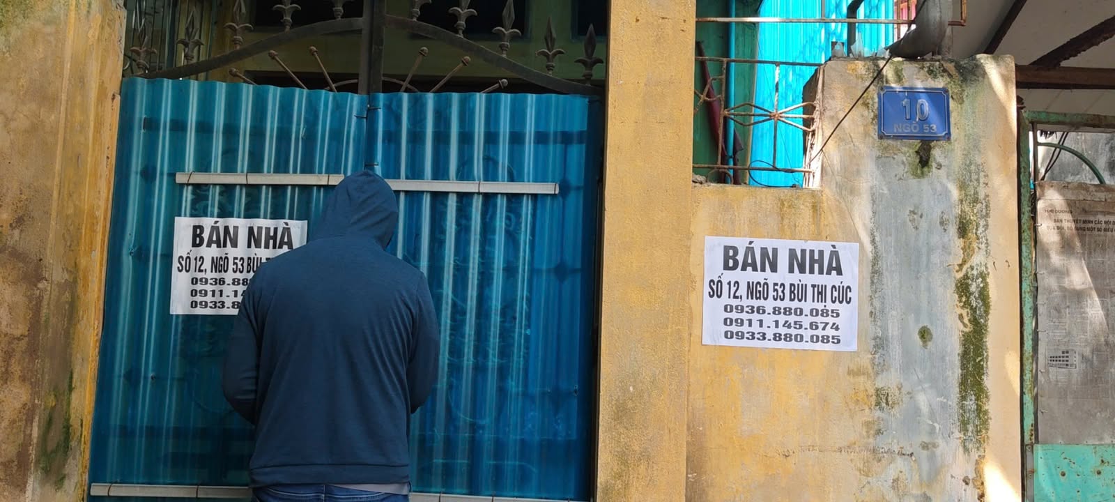 Nhà bán chính chủ 12 ngõ 53 Bùi Thị Cúc 50m² - Đối diện cổng chợ Phú Yên!