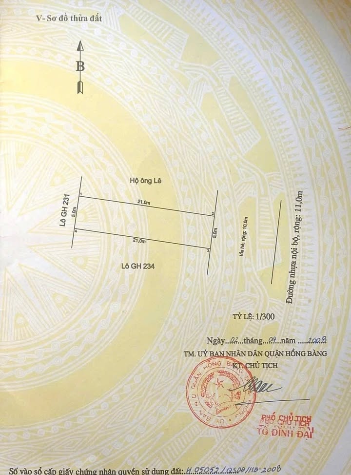 Đất nền khu đô thị Long Sơn, Hải Phòng 210m² giá 6.3 tỷ - Đầu tư lý tưởng!