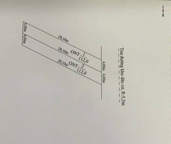 Đất nền mặt đường Xuân Diệu, Hoà Nghĩa, Dương Kinh 112m² giá 2 tỷ - Đầu tư sinh lời ngay!