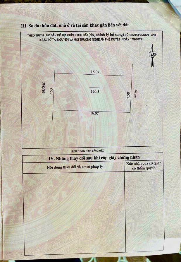 Đất nền Danatol Cửa Tiền Vinh Tân 120.5m² giá 5 tỷ - Cơ hội đầu tư hiếm có!