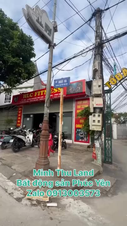 Đất nền Lô góc 62m² tại ngõ 16 Nguyễn Văn Linh, Phúc Yên - Giá chỉ 1.6 tỷ, thương lượng ngay!
