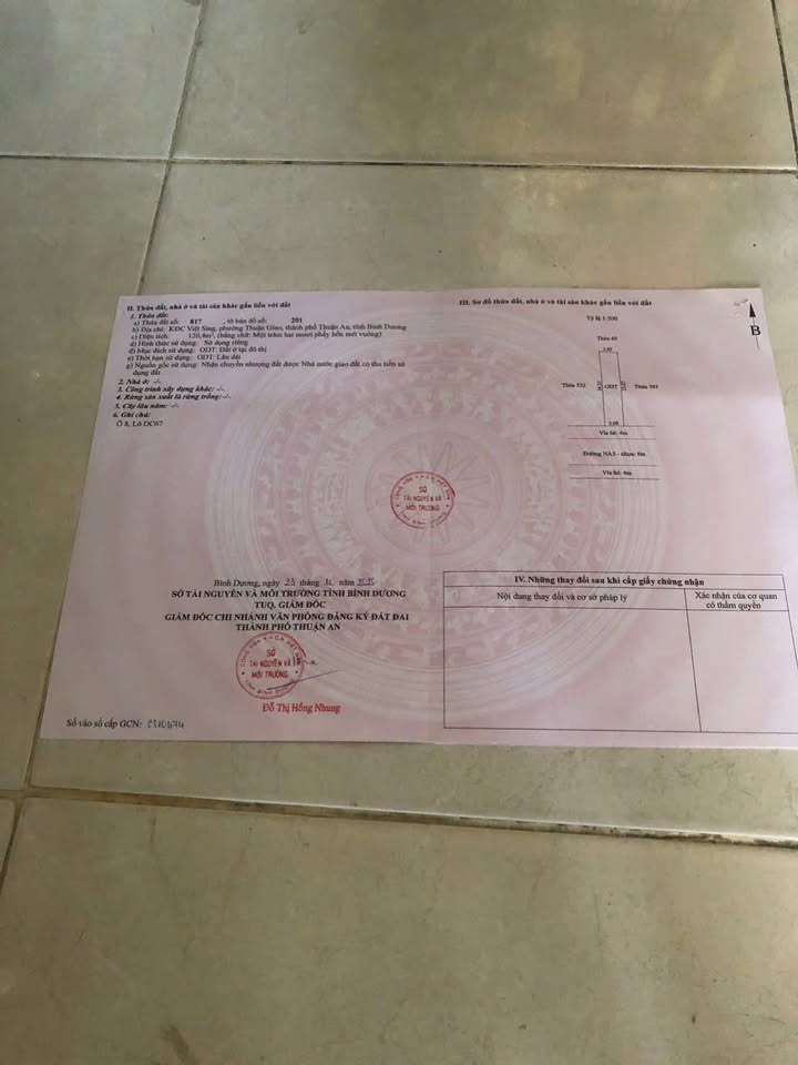 Đất nền 100m² tại đường Đại lộ Hữu Nghị, Bình Hòa - Chỉ 4 tỷ, đầu tư sinh lời!