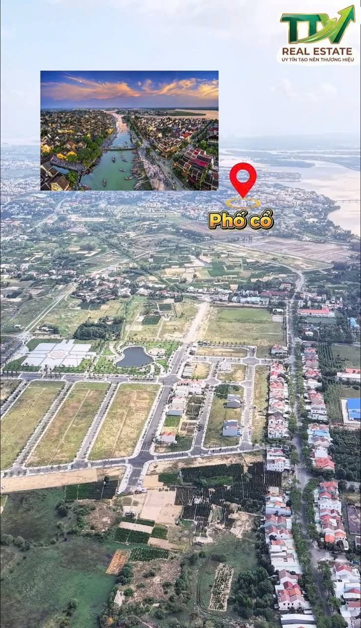 Đất dự án Khu Đô Thị THANH HÀ Hội An 175m² giá 5.775 tỷ - Cơ hội đầu tư sinh lời!