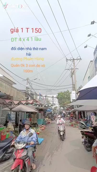 Nhà đẹp chính chủ 16m² đường Phạm Hùng, quận 6 - Giá chỉ 1.15 tỷ VND!