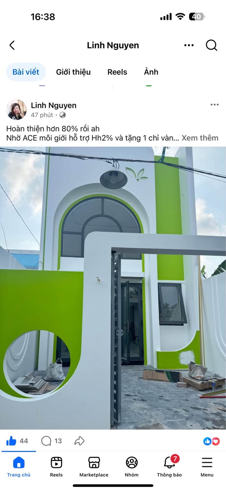 Nhà mới Mỹ Hưng, Mỹ Phong 75m² giá 1.68 tỷ - Sắp hoàn thiện, xe ô tô vào tận nhà!