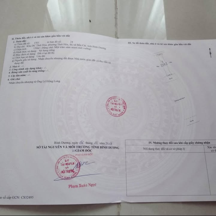 Đất nền mặt tiền đường Vành Đai 4, Mỹ Phước 4, Bến Cát, Bình Dương 150m² - Giá chỉ 3 tỷ!