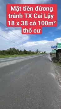 Đất nền mặt tiền đường tránh TX Cai Lậy, 684m² giá 4 tỷ - Đầu tư sinh lời tại Đồng Tháp!
