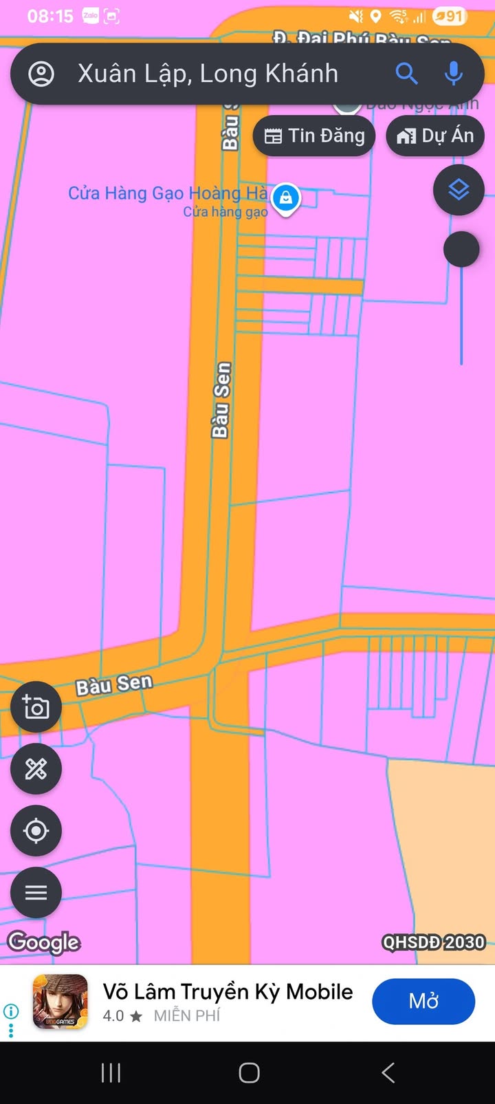 Đất nền Bàu Sen Long Khánh 160m² giá 1 tỷ - Cơ hội đầu tư tuyệt vời!