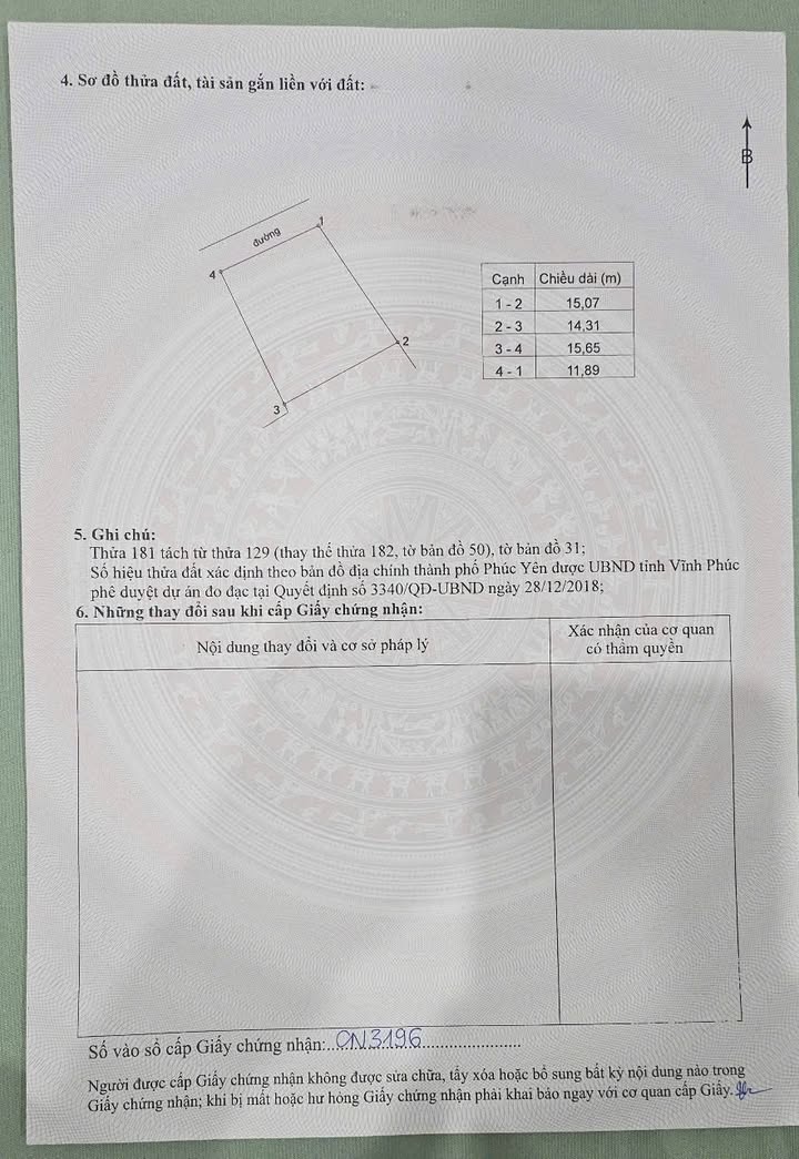 Đất nền phân lô 383m² Xuân Hòa, Phúc Yên - Đầu tư lý tưởng!